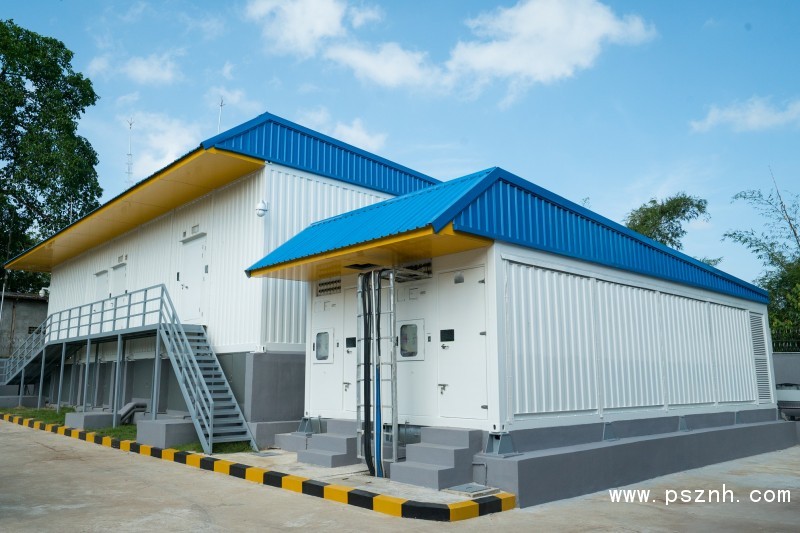 圖二 臺達數據中心基礎設施解決方案以工廠預制(prefabricated)為要求，能滿足即插即用、快速上線的需求，同時又具備高可靠度與整合度，能適應各種應用環境