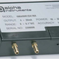 美國阿爾法alpha微差壓傳感器/變送器Model 186
