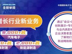 瞄準！超8,000名汽車電子、2,000名半導體封測、2,000名新能源制造買家，助力快速切入三大高增長行業(yè)